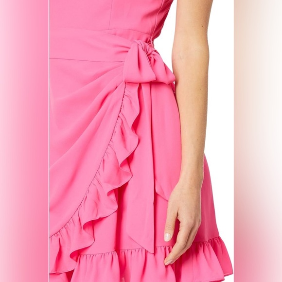 Lilly Pulitzer Women’s Alisa Wrap Dress in Aura Pink. Size 4. Like-New! - Picture 13 of 15